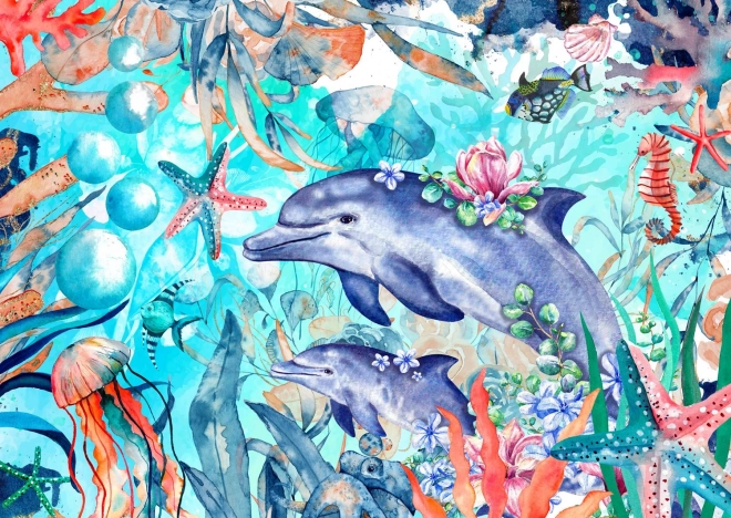 Puzzle tvoříme vlny 1000 dílků