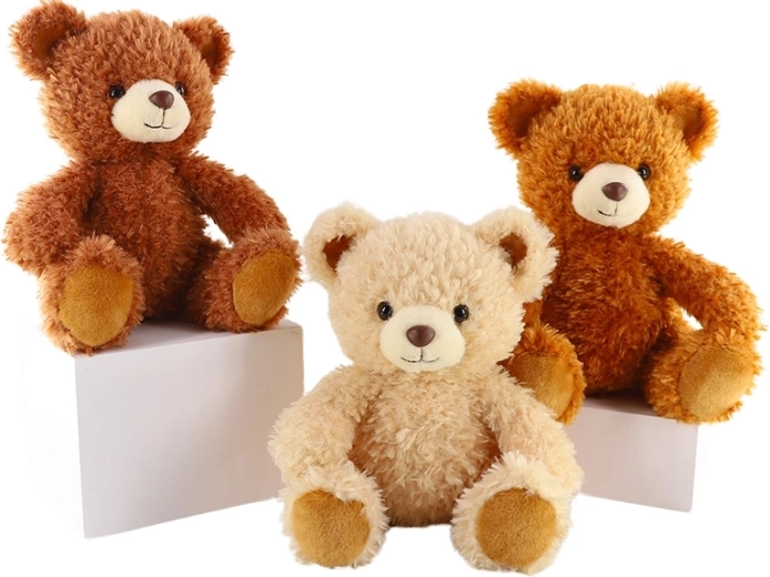 Plyšový medvídek bílý 25 cm