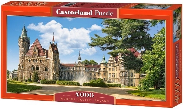 Puzzle Zámek Moszna Polsko 4000 dílků