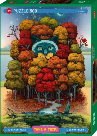 Puzzle Take a Trip! Andy Kehoe 500 dílků