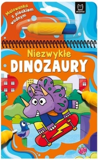 Vodní omalovánky s vodním fixem Neobyčejní dinosauři
