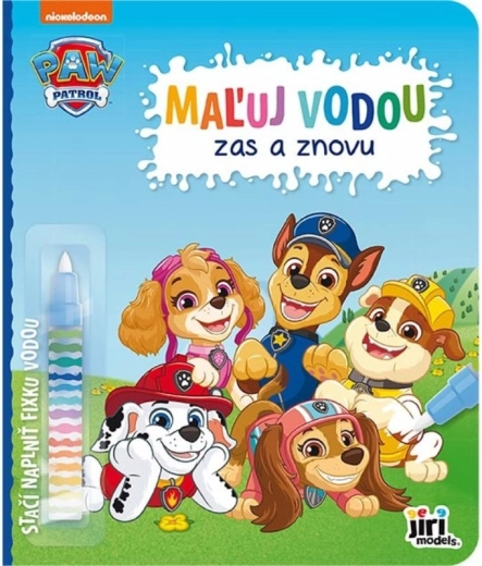 Maluj vodou znovu a znovu – Tlapková patrola