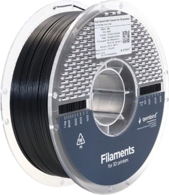 ABS filament High Speed 1,75 mm černý 1 kg