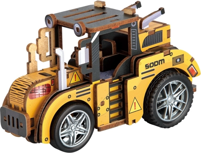 2Kids Toys 3D dřevěná skládačka traktor