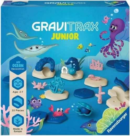 Ravensburger GraviTrax Junior Oceán – rozšiřující sada kuličkové dráhy