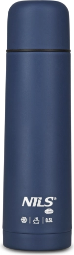 NILS Camp vakuová termoska nc3803 modrá 500 ml