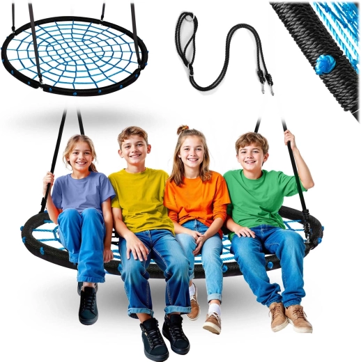 Závěsná houpačka bocianí hnízdo 120 cm NEO-SPORT