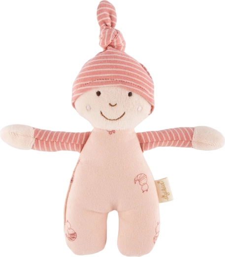 Sigikid měkká panenka – první mazlíček růžová 17 cm