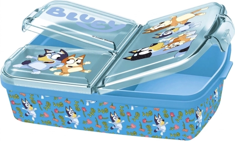 Vícekomorový box na svačinu Bluey