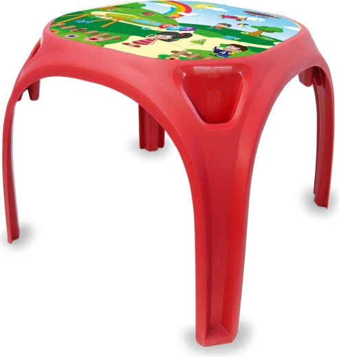 Dětský stolek Jamara fun s čísly XL červený