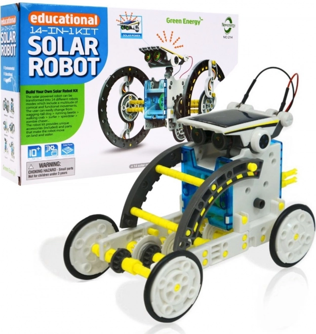 Solární robotická stavebnice 14v1