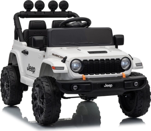 Dětské elektrické autíčko Jeep Rubicon 24 V bílé