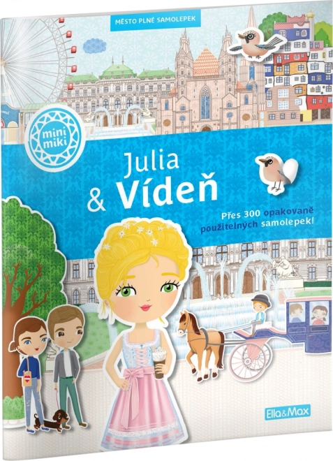 Julia a Vídeň – Knížka plná samolepek