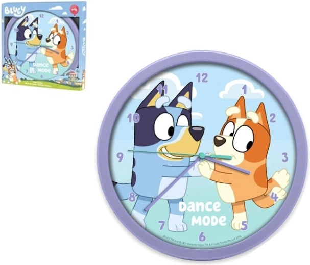 Nástěnné hodiny BLUEY pro děti