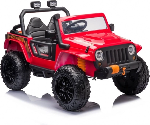 Dětské elektrické auto červené