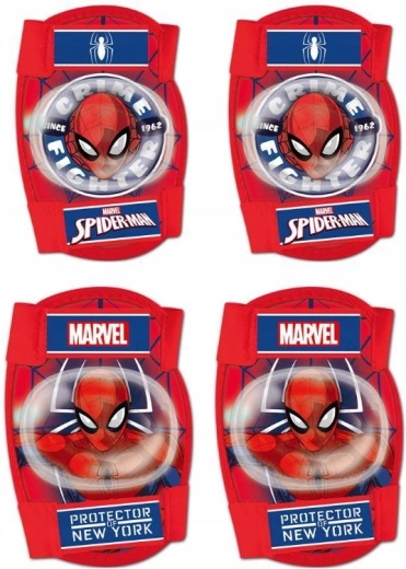 Sada chráničů kolen a loktů Spiderman (Seven) - 4 ks