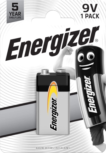 Energizer Everyday 9V alkalická baterie