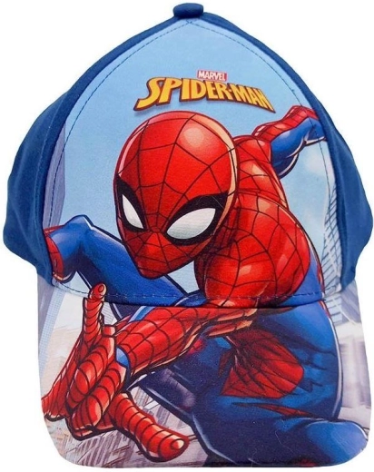 Dětská kšiltovka Spider-Man tmavě modrá – Velikost: 54