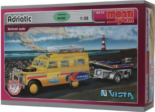 Seva Monti System land rover adriatic stavebnice 1:35