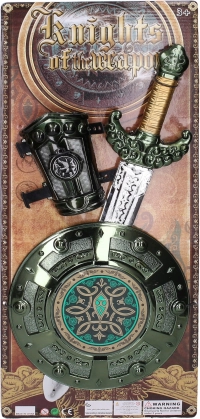 Dětský meč se štítem – 51 cm