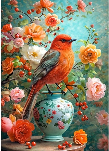Cherry Pazzi puzzle květinová melodie 1000 dílků
