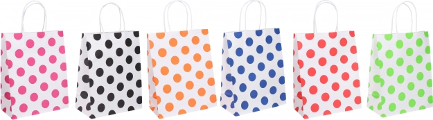 Dárková taška L 25x32x12 cm v různých barevných provedeních