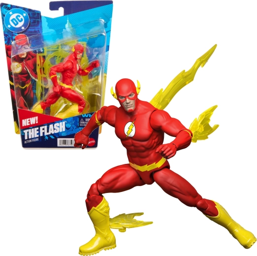Mattel DC Comics figurka The Flash 17 cm s příslušenstvím