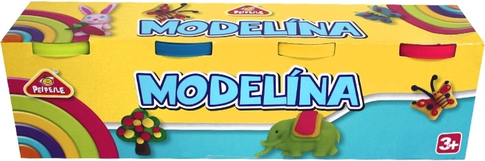Modelína 4 barvy pro děti