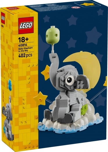 LEGO Iconic slůně na obláčku
