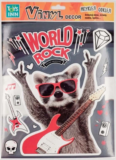 Vinylové nálepky mýval – roztomilá dekorace do dětského pokoje