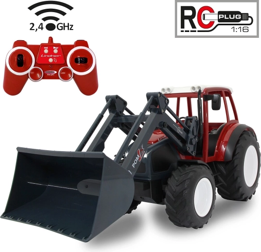 Jamara RC traktor Lindner Geotrac s čelním nakladačem 1:16, 2,4 GHz