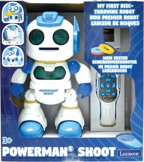 Lexibook multifunkční programovatelný robot s vystřelováním disků