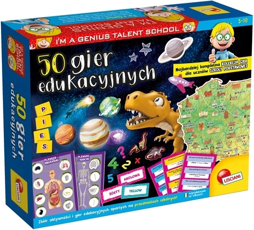 Lisciani I’m a Genius: 50 vzdělávacích her