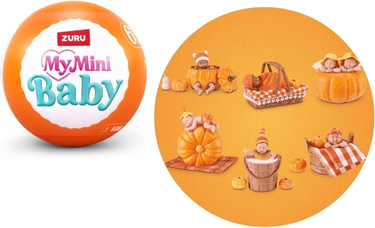 ZURU My Mini pumpkin patch – kapsle s překvapením - 1 kus