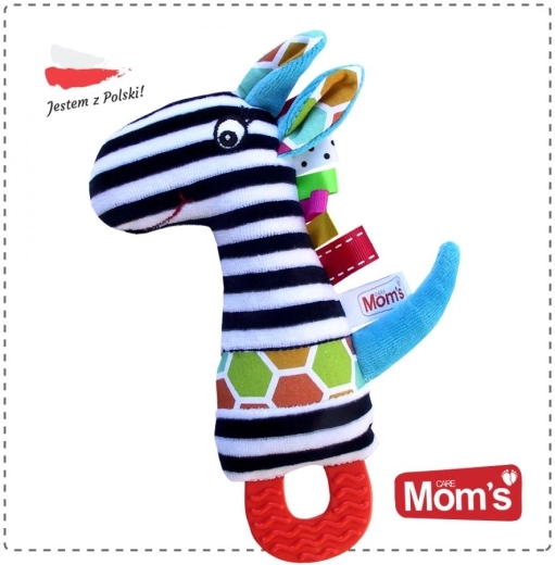 Pískací hračka s kousátkem Tymek 3m+ Mom's Care