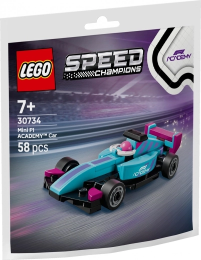 Stavebnice Speed Champions – malý monopost F1 Academy