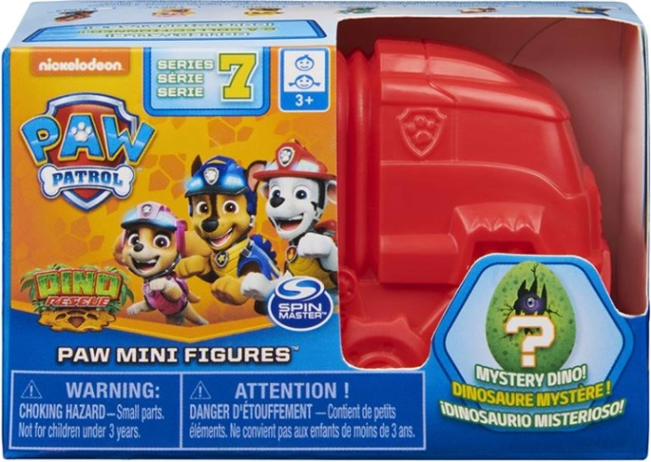 Mini figurky Tlapková patrola Deluxe – překvapení s dinosaurem - 1 kus