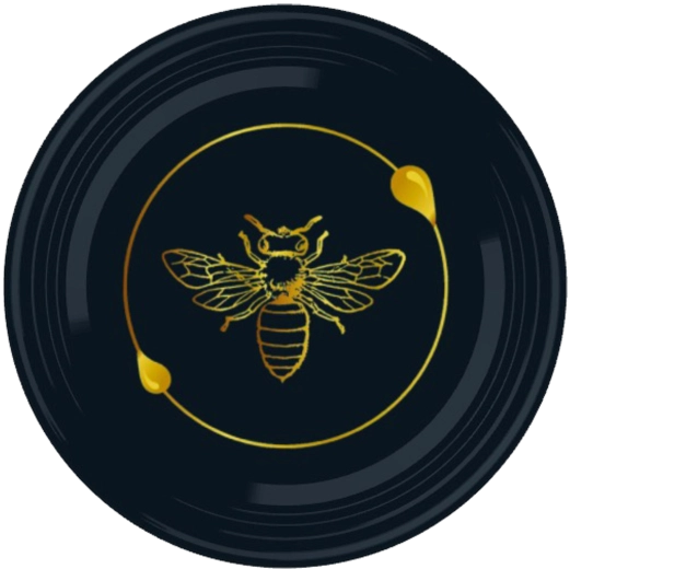 Zlaté víčko s motivem včely fi 82 – 6drážkové, balení 660 ks