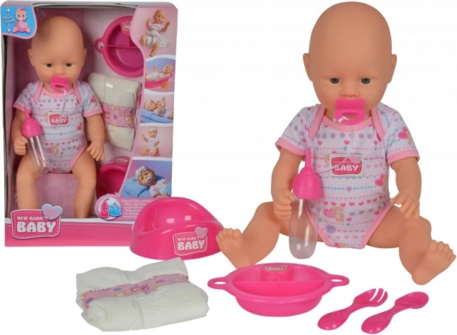 Novorozenec s doplňky