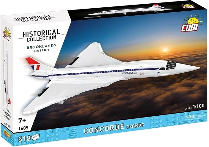 Stavebnice COBI Concorde G-BBDG 518 dílků