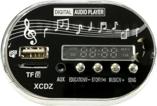 Hudební panel pro elektrické autíčko AUDI R8