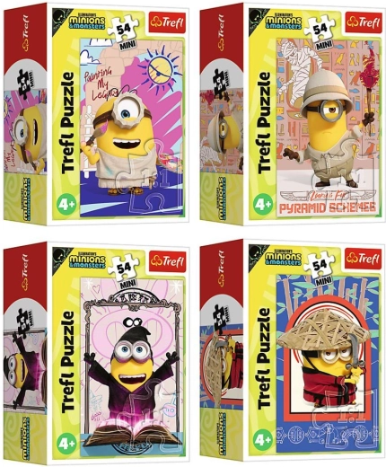 Minipuzzle Mimoni – čas na hraní, 54 dílků - 1 kus
