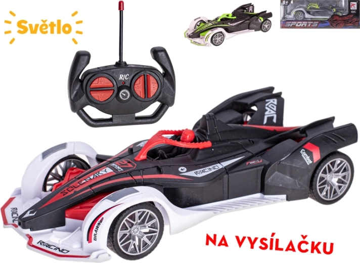 RC formule 20 cm s plným ovládáním a světelnými efekty