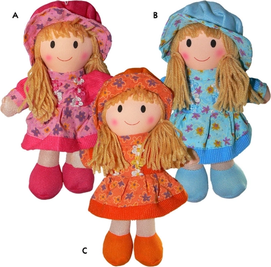 Hadrová panenka 20 cm