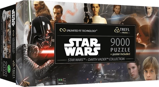 Trefl Prime UFT Star Wars – kolekce Darth Vader 9000 dílků