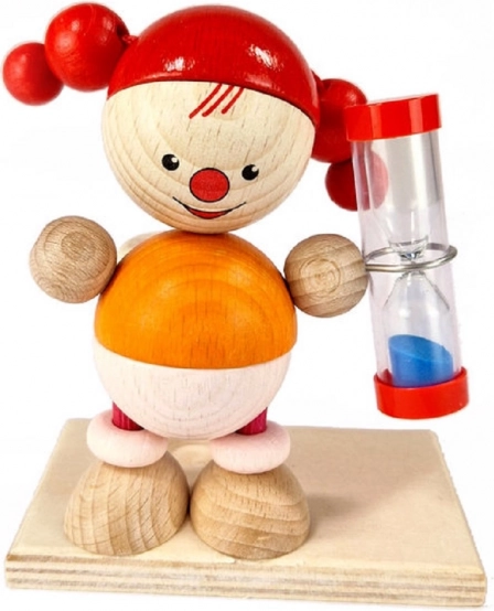 Přesýpací hodiny Hess panenka Lucia pro měření času čištění zubů