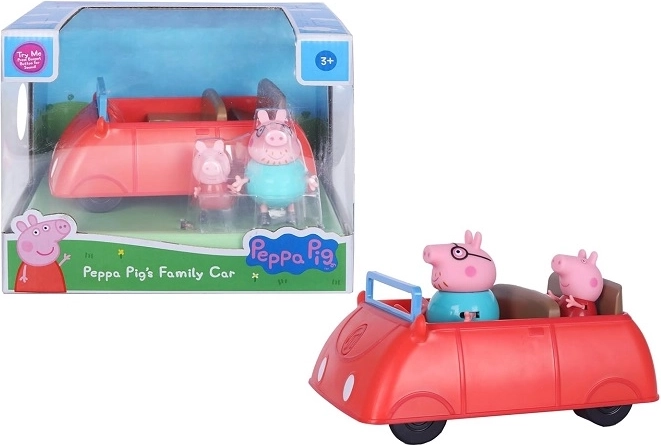 Peppa Pig rodinné auto se 2 figurkami