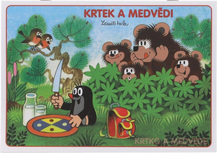 Omalovánky A5 Krtek a medvědi