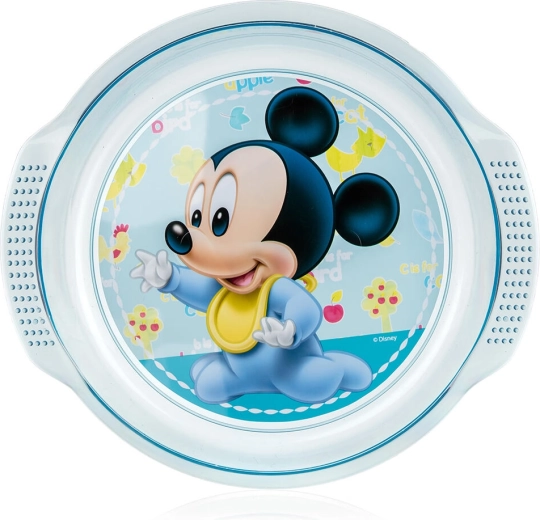 Dětský talíř MICKEY 17 cm plastový