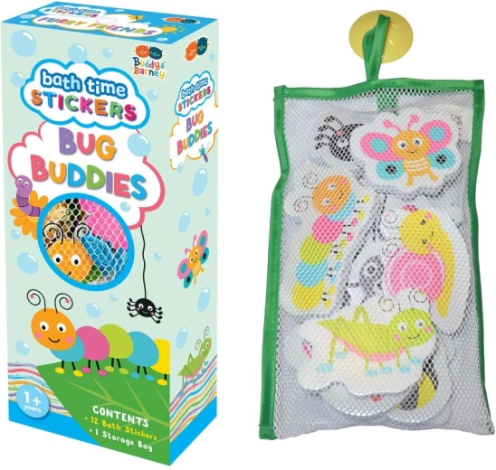 Buddy & Barney Robáčí život – sada nálepek do koupele pro děti
